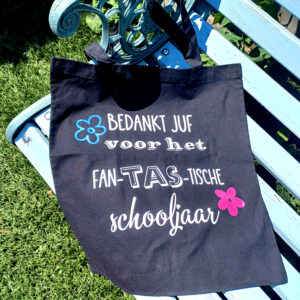 Boodschappentas bedankt