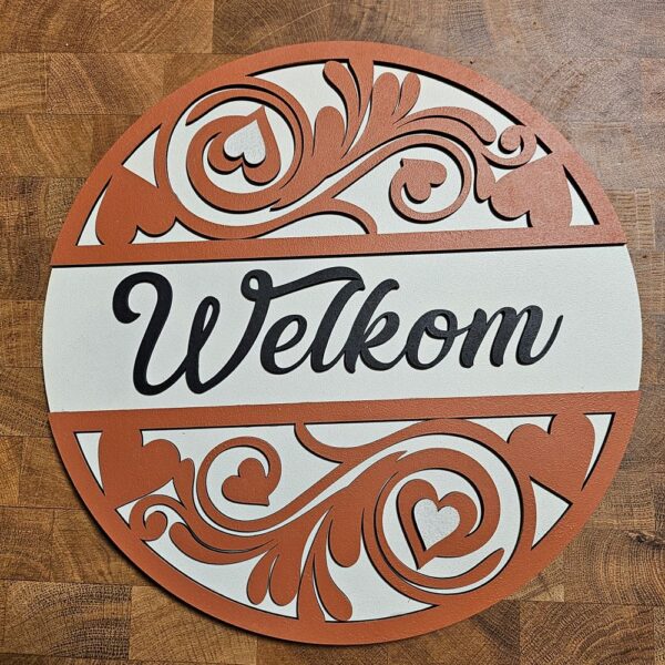 Welkomstbord romantic